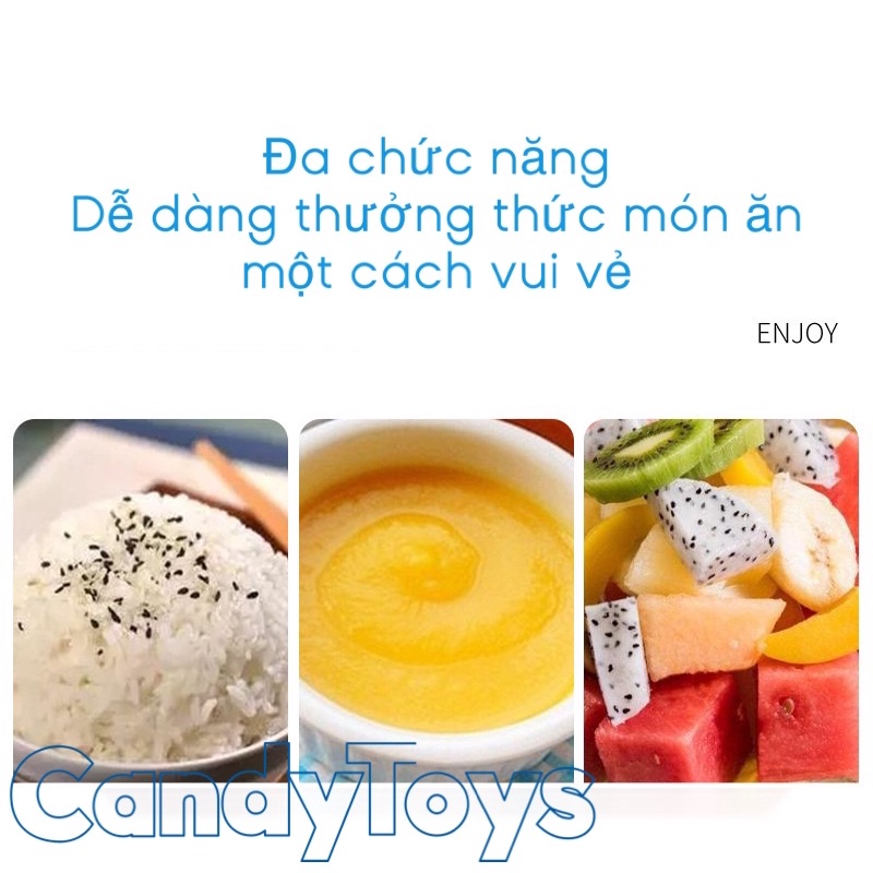 THÌA (MUỖNG), NĨA CHO BÉ ĂN DẶM BẰNG THÉP KHÔNG GỈ