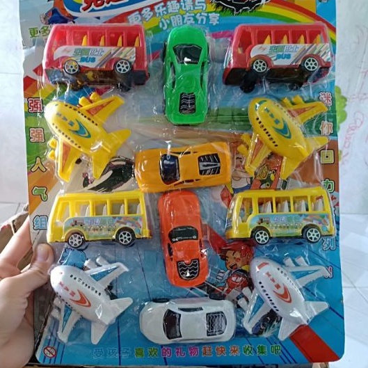 Vỉ Xe Máy Bay Cho bé (Set)