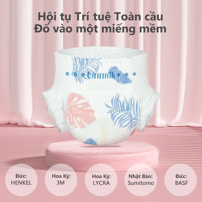 [Einmilk.ân ninh] tả mỏng 0.2cm em bé 3 miếng dùng thử thấm hút tốt , mêm mại DIAT230