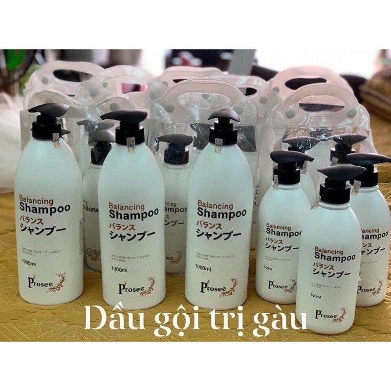 🌼CHÍNH HÃNG 🌺 Cặp gội xả Balancing Prosee dành cho tóc gàu, bết và rụng tóc.