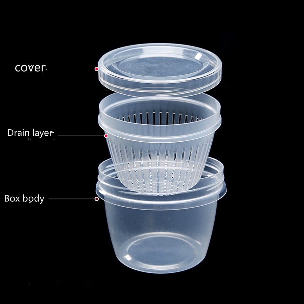 Hộp Nhựa Tròn Đựng Bảo Quản Thực Phẩm Tiện Dụng