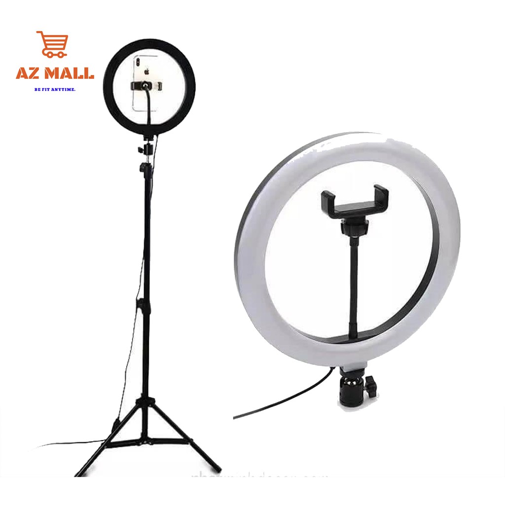 (Rẻ vô địch) Full bộ Đèn Livestream  một kẹp điện thoại Size 26 cm | BigBuy360 - bigbuy360.vn