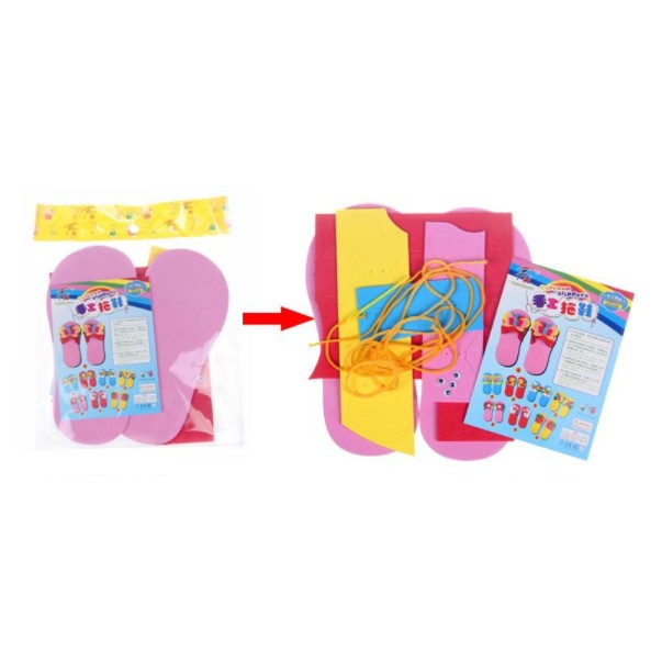 Tự làm dép lê handmade cho bé