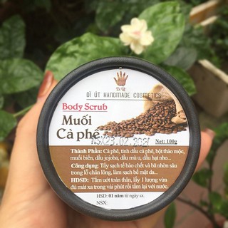 Tẩy da chết cà phê Body cho bà bầu