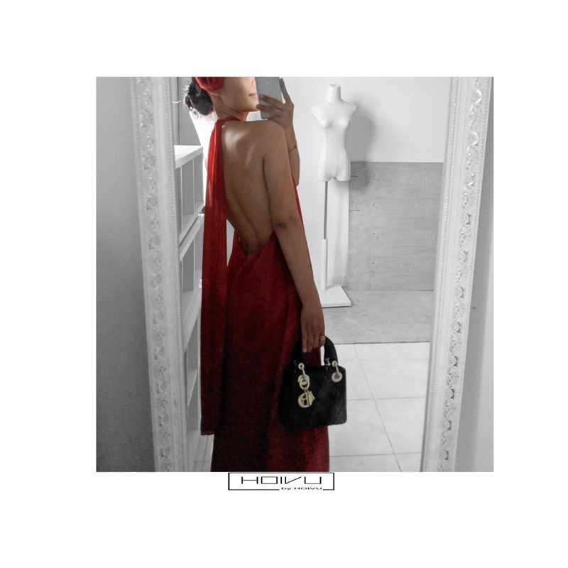 váy maxi hở lưng backless dress | BigBuy360 - bigbuy360.vn
