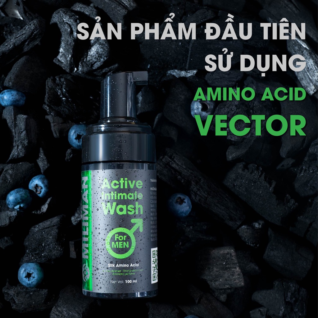 Bọt Vệ Sinh Nam Giới Cao Cấp MILIMAN Dung Tích 100ML