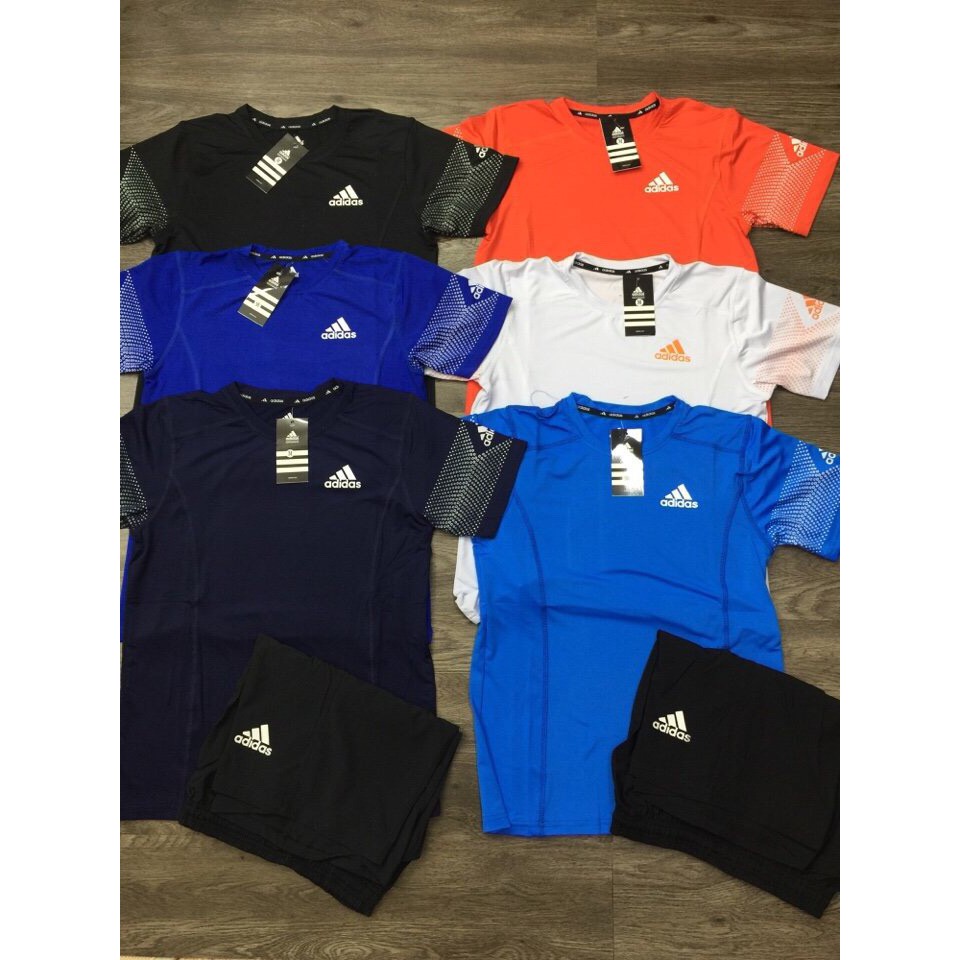 Bộ thể thao thun lạnh ép vân cao tần cao cấp Adidas [ hot trend ]