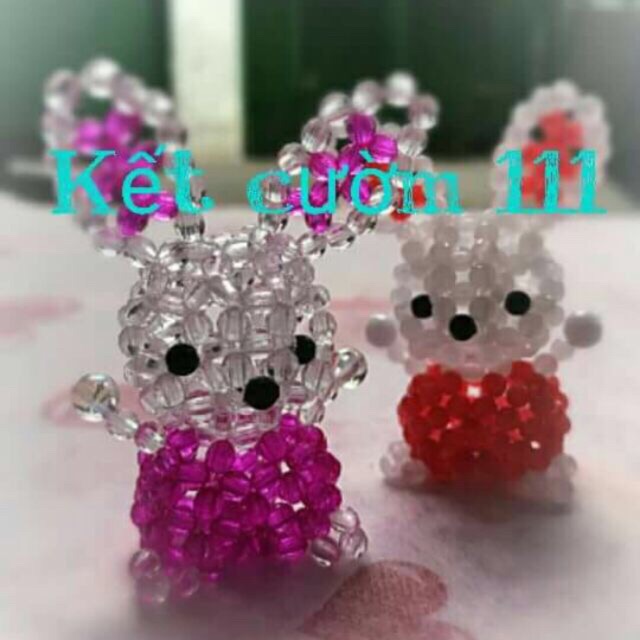 THỎ NGỒI - LỒNG ĐÈN TRUNG THU HẠT CƯỜM - KẾT CƯỜM