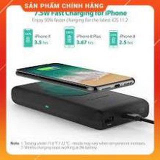 - sạc dự phòng kiêm sạc không dây ravpower rp-pb080 dung lượng 10,400mah