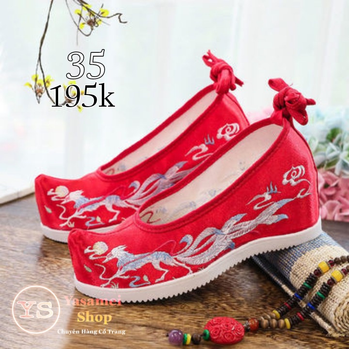 💥Giày Cổ Trang - Có Sẵn - Giày thêu đẹp💥