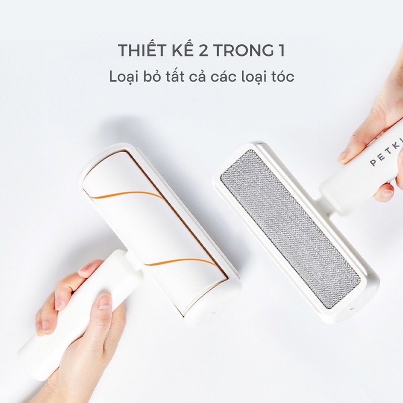 Cây lăn lông thú cưng thiết kế 2 trong 1 PETKIT