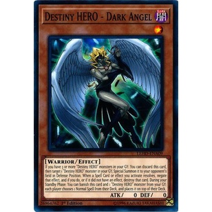 Thẻ bài Yugioh - TCG - Destiny HERO - Dark Angel / LEHD-ENA09'