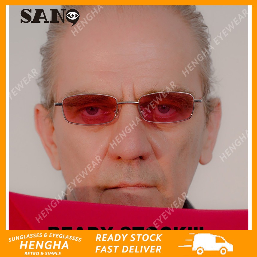 Kính mát tròng gương phong cách cổ điển đường phố cho nam nữ