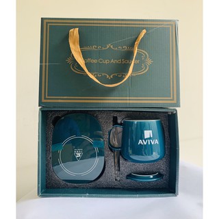 Cốc ủ ấm logo bảo hiểm Manulife