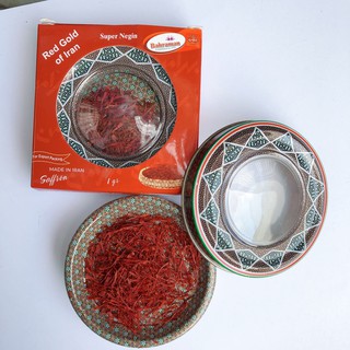 Hộp 1gr đủ 1g saffron nhụy hoa nghệ tây iran loại 1 negin thương hiệu - ảnh sản phẩm 3