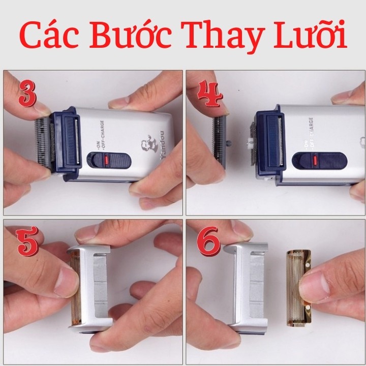 Bộ lưỡi máy cạo râu Yandou SC-W301U