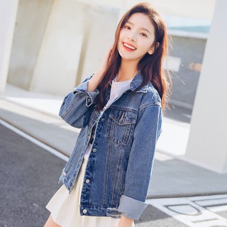(HÀNG ORDER) Áo khoác bò nữ phong cách ulzzang M027-1