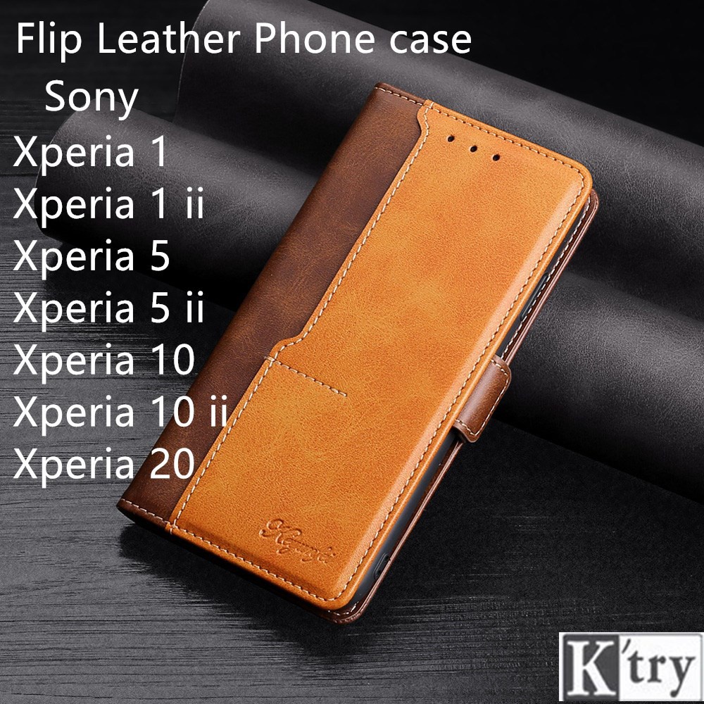 Bao Da Điện Thoại Tpu Mềm Nắp Gập Cho Sony Xperia 20 / Xperia 10 Ii / Xperia 10 / Xperia 5 Ii / Xperia 5 / Xperia 1 Ii / Xperia 1 Ốp