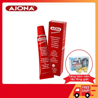 [HÀNG ĐỨC] Kem đánh răng AJONA của Đức hết hôi miệng chống tạo vôi răng mảng bám chống sâu răng bệnh nha chu