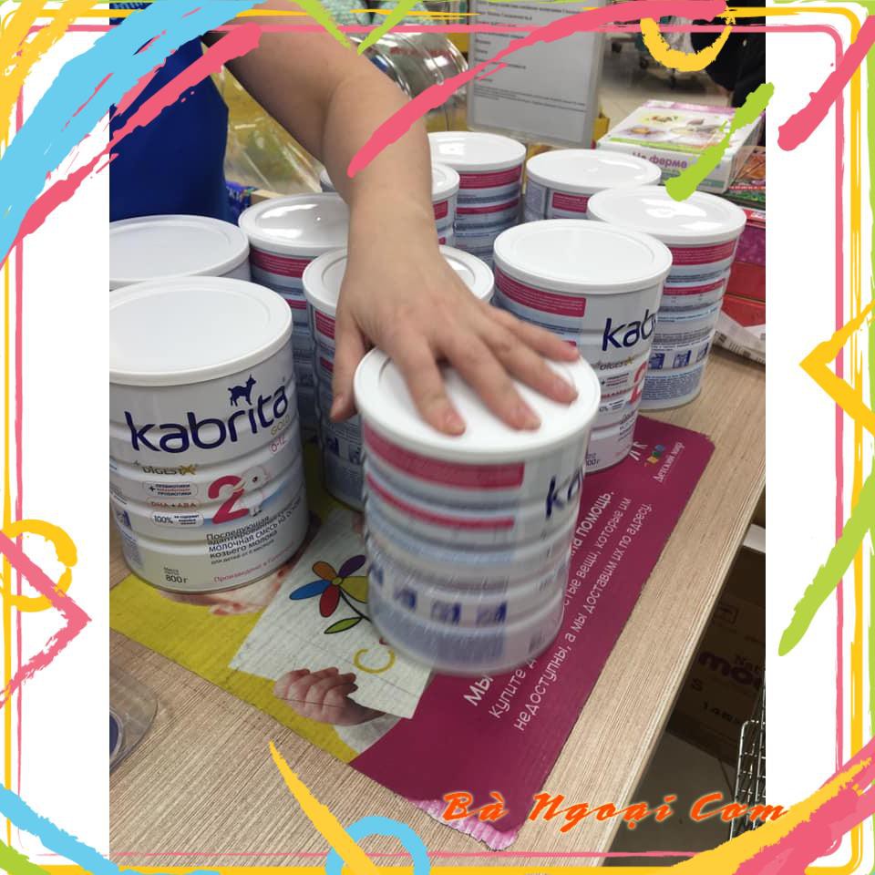 Sữa dê Kabrita 800gram ( đủ số 1,2,3)- hàng xách tay Nga