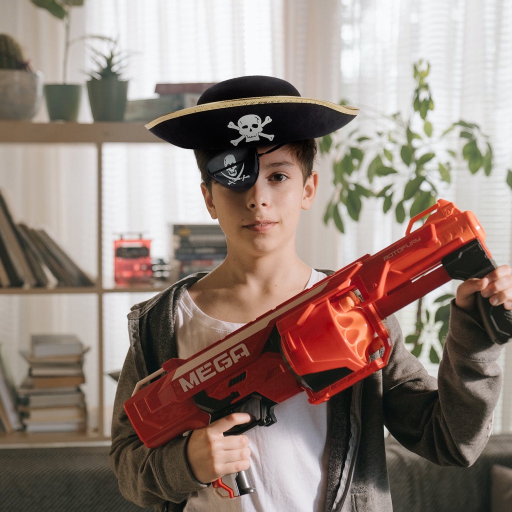 Bộ Đồ Hóa Trang Cướp Biển Caribbean 3 Món Thời Trang Cho Bé Dịp Halloween