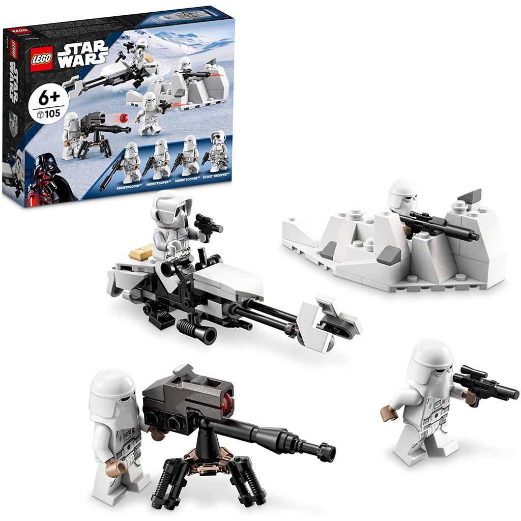Lego 75320 Star Wars Snowtrooper Battle Pack - Đội quân Snowtrooper