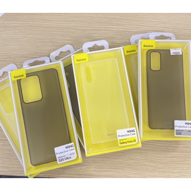 Ốp lưng nhám nhựa cứng chính hãng BASEUS cho Samsung S20/ S20Plus/ S20Ultra