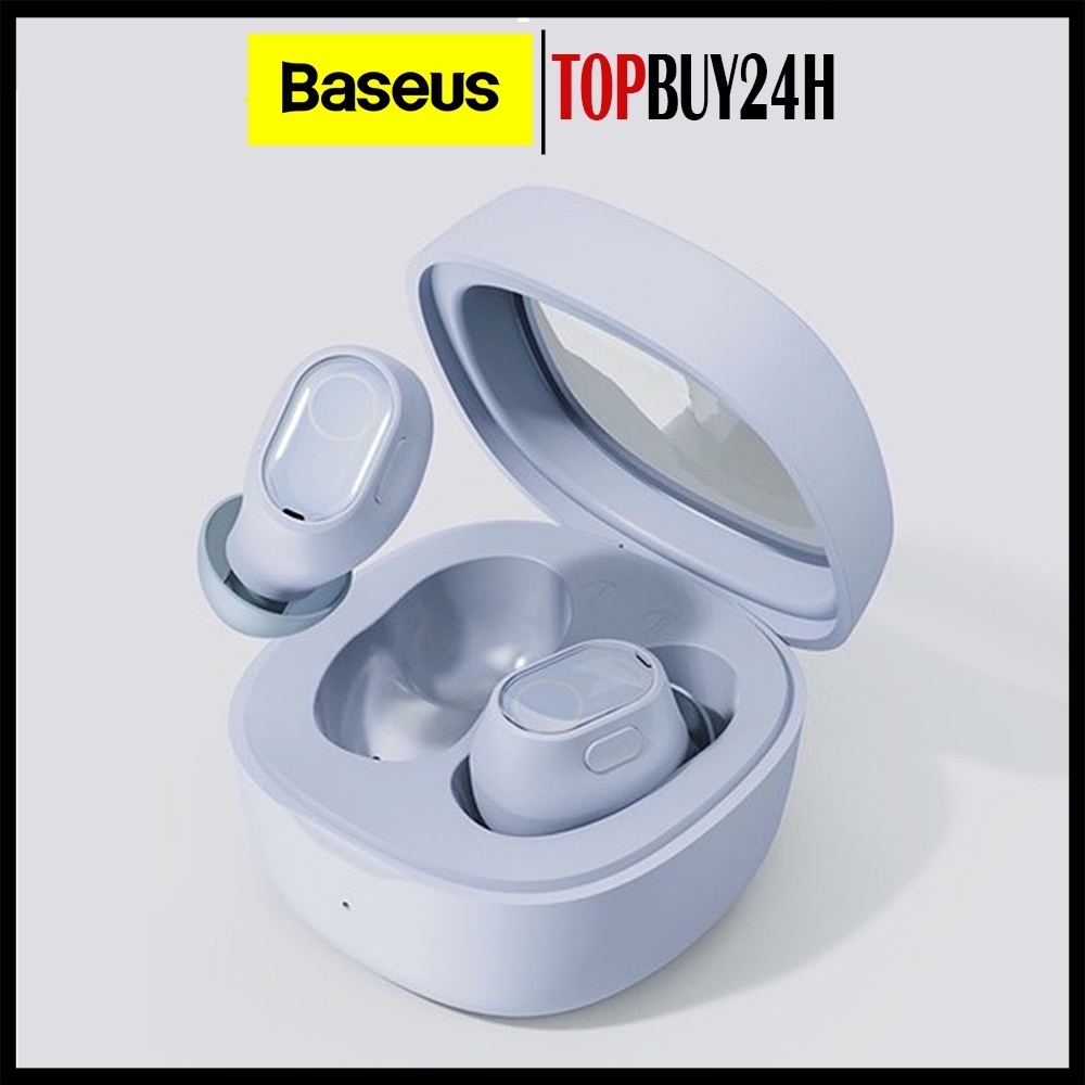 Tai nghe nhét tai không dây BASEUS WM02 bluetooth 5.3 TWS chống ồn - TOPBUY24H