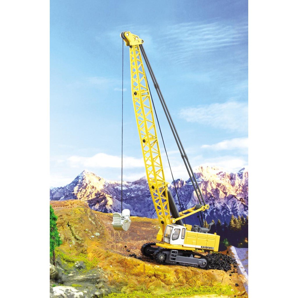 Mô hình xe cần cẩu xúc đất tỉ lệ 1 : 87