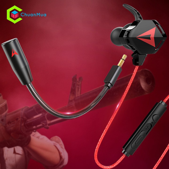 Tai Nghe Gaming G901 Có Mic âm thanh chuẩn Stereo chuyên Game Mobile, PC PUBG/ROS/FreeFire _ Tai Nghe Chơi Game