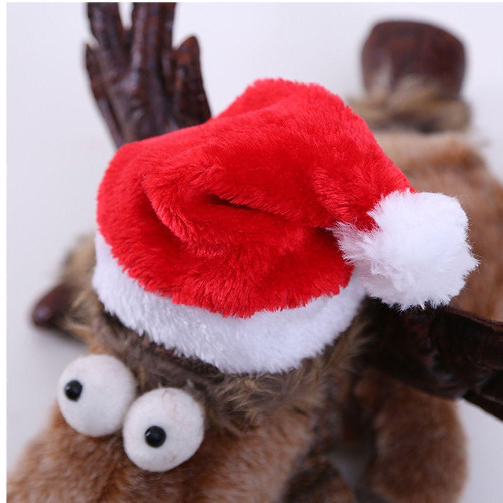 Mũ Đội Hóa Trang Ông Già Noel LAYOR1 Có Thể Điều Chỉnh Kích Cỡ Dành Cho Thú Cưng