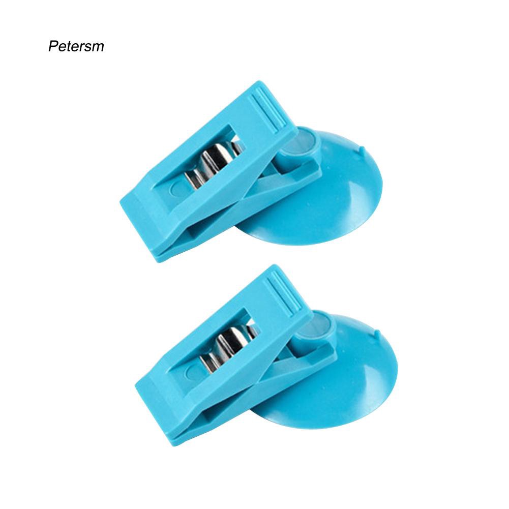 Bộ 2 kẹp giữ rèm chống nắng/khăn lau chuyên dụng dùng trong xe hơi