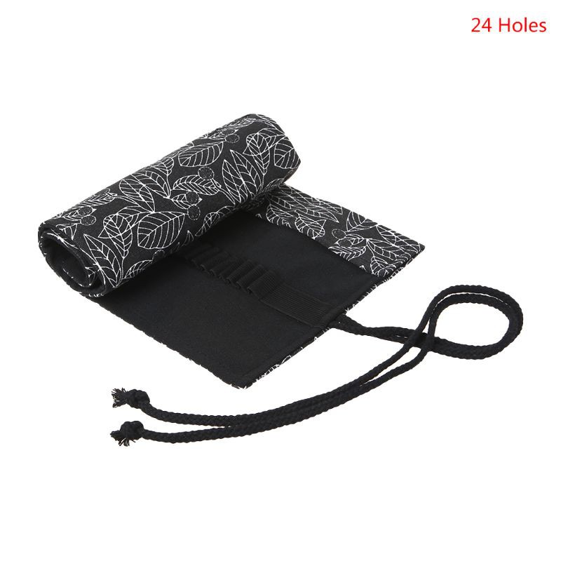 Túi Đựng Bút Chì Bằng Vải Canvas 12 / 24 / 36 / 48 / 72 Lỗ