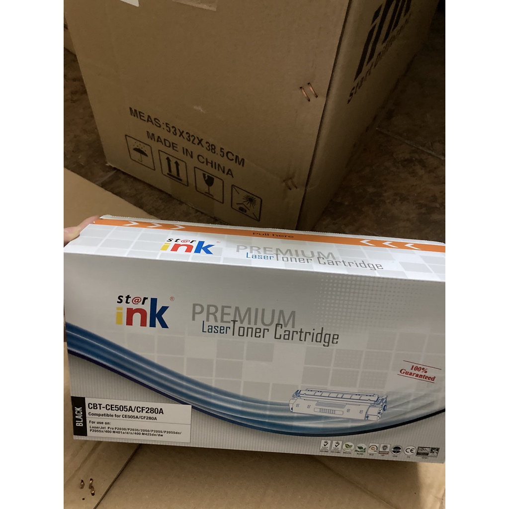 Hộp mực 05A, 80A starink. Hộp mực máy in canon 6300 DN ,canon 251 dw... hp 2035 , 2055