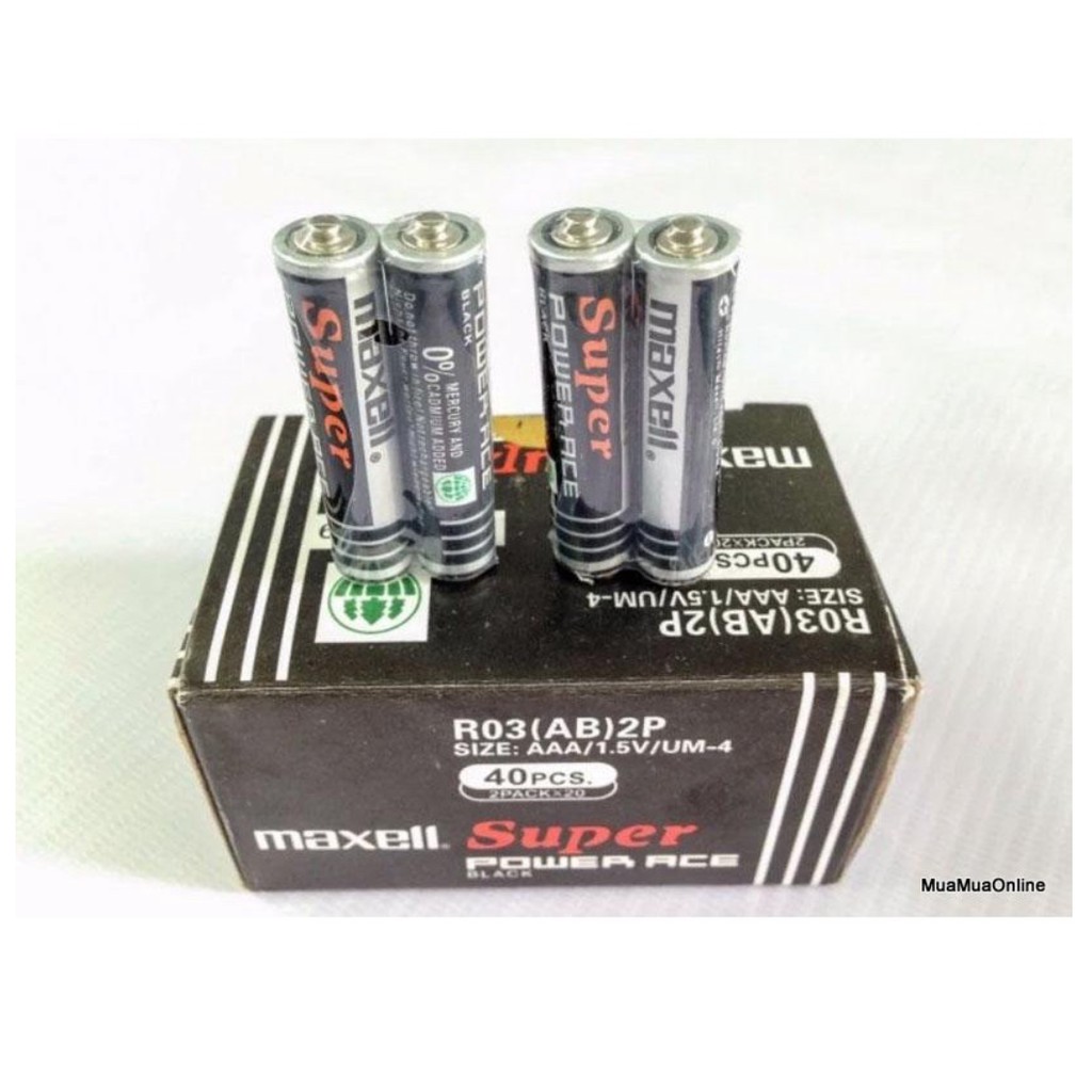 Bộ 8 Viên Pin Tiểu Maxell Super AAA (3A) 1.5V