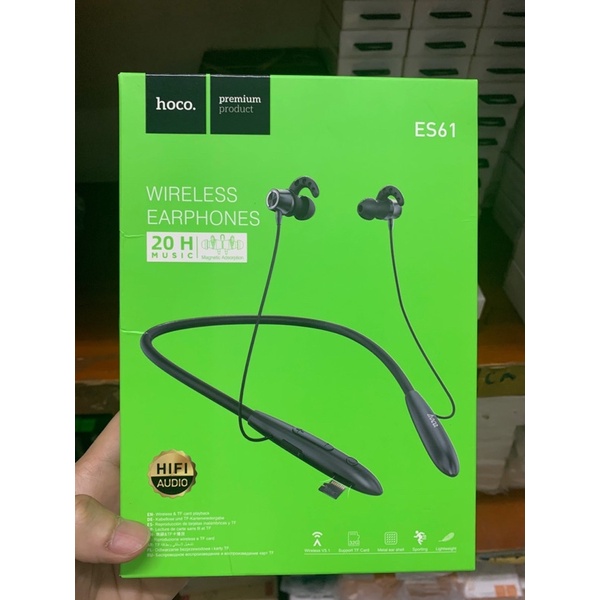 Tai Bluetooth #Hoco Es61 thể thao chính hãng
