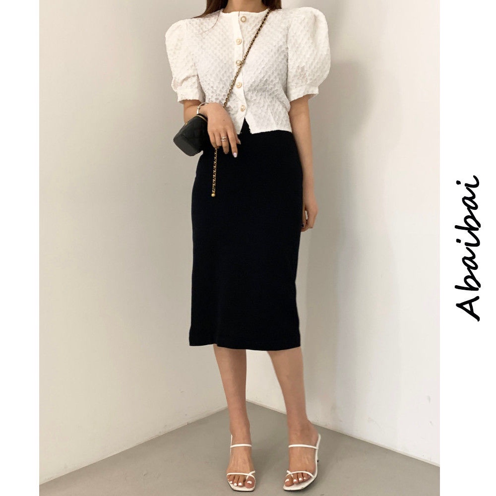 Áo Sơ Mi Trắng Tay Ngắn Dáng Rộng Phong Cách Pháp Thời Trang Mùa Hè Mới 2022 Cho Nữ