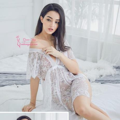 [ Hàng Chuẩn- Mềm mịn] Váy ngủ sexy nhất QS325A - đồ ngủ nữ cao cấp | BigBuy360 - bigbuy360.vn