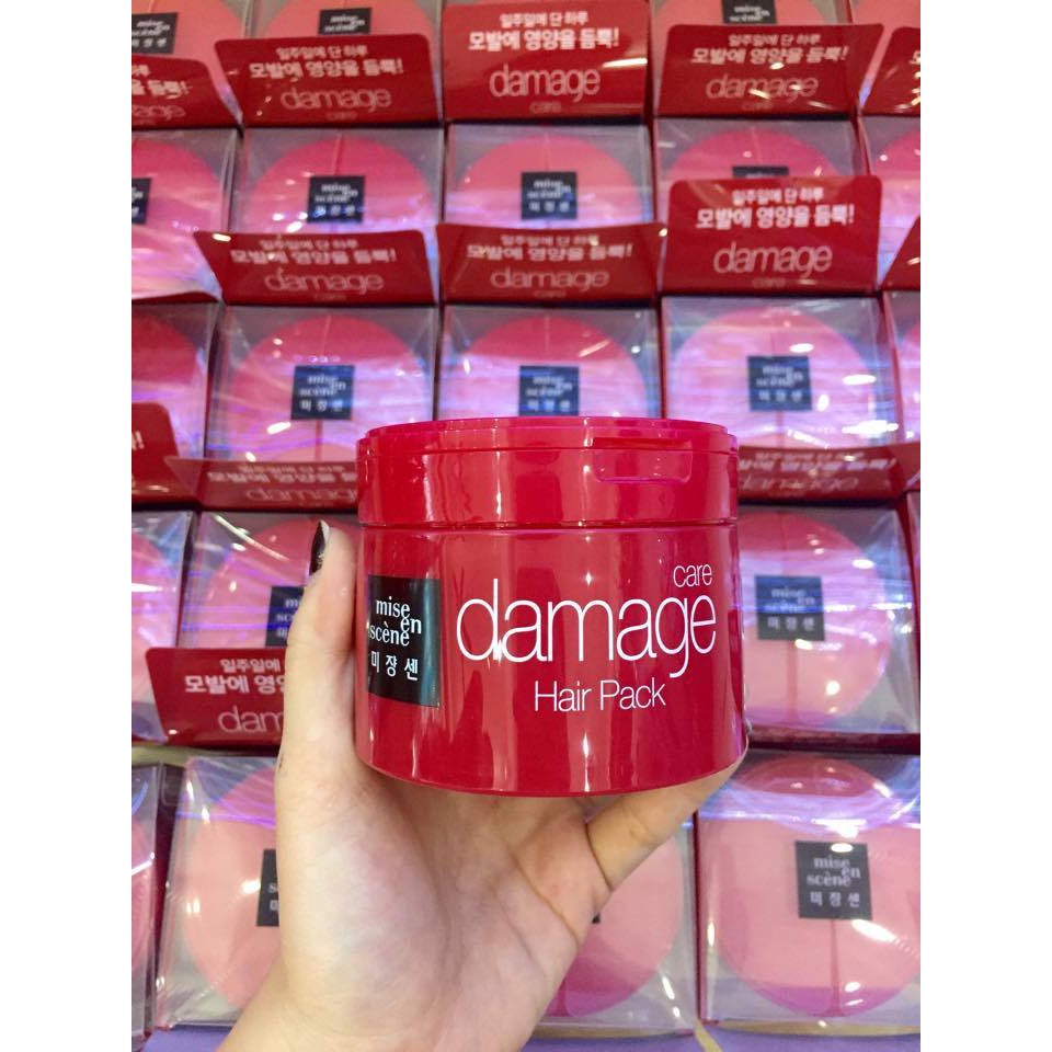 Kem Ủ Tóc Mise En Scène Damage Care Hair Pack – Hàn quốc