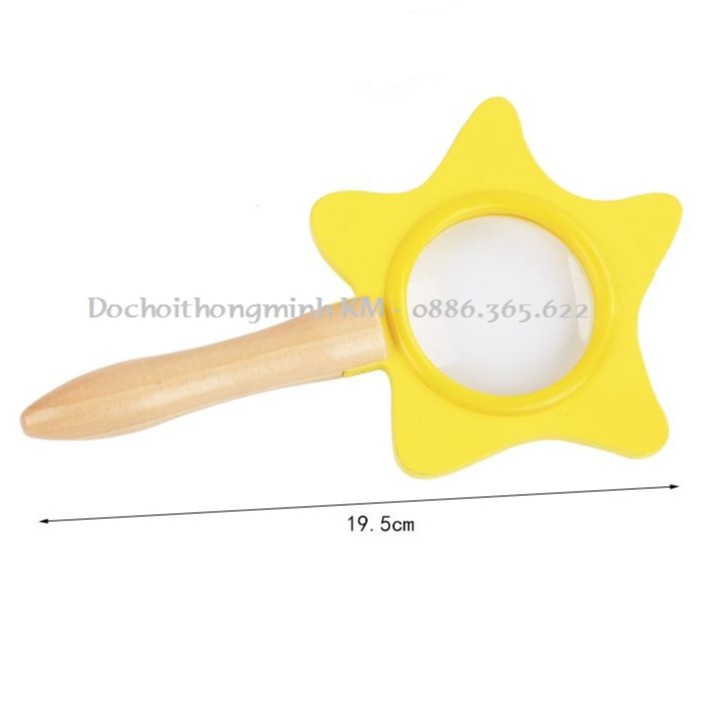 Kính lúp cầm tay cho trẻ học khám phá