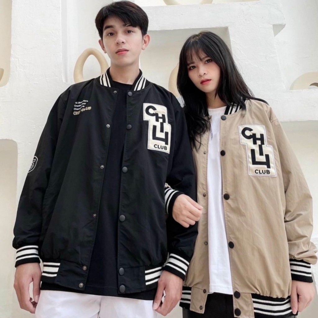 [Quà Tặng] Áo Khoác Bombers Bóng Chày - Áo Khoác Dù Nam Nữ Unisex - CHILLI 2 Màu - JIRAY.STORE | BigBuy360 - bigbuy360.vn