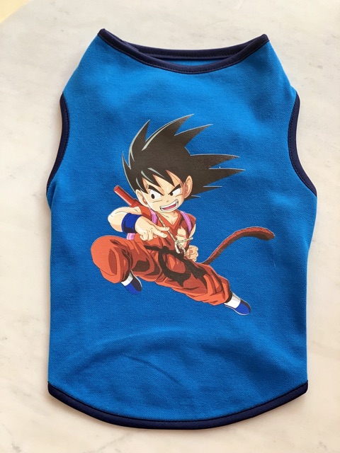 ÁO THÚ CƯNG IN HÌNH SONGOKU SIÊU XINH GIÁ RẺ ĐỒNG GIÁ XXS - L