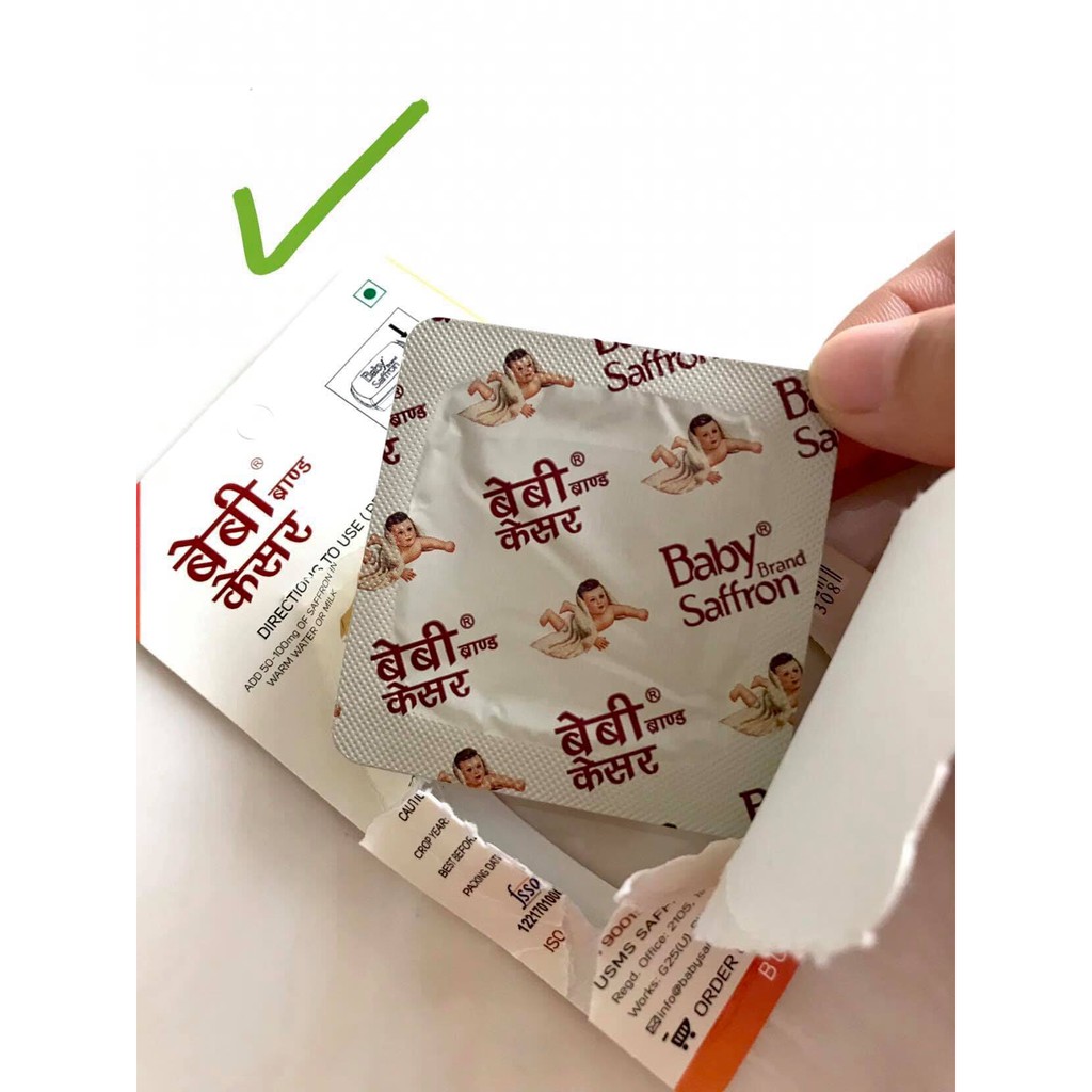 Baby Saffron_ Nhụy Hoa Nghệ Tây Ấn Độ Chính Hãng_ Hộp 1gr | BigBuy360 - bigbuy360.vn