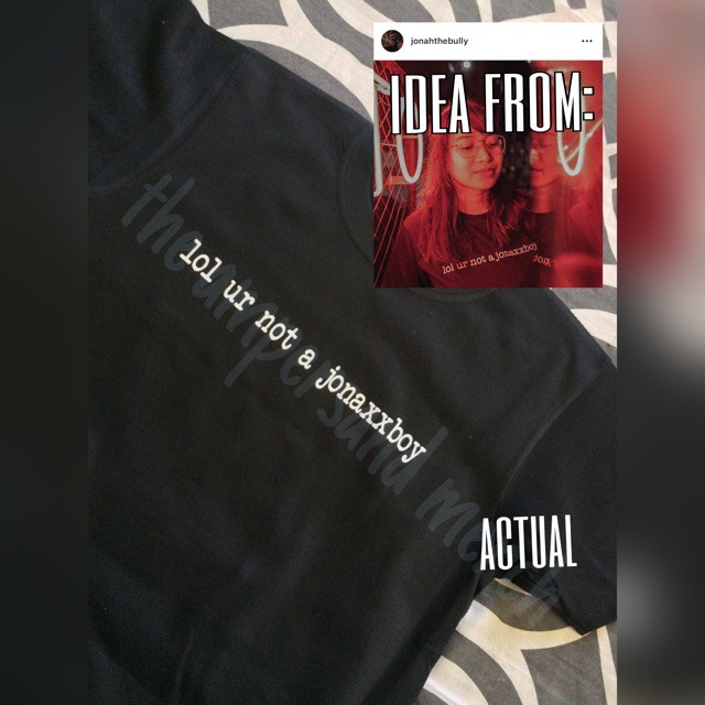 HOT Áo Phông Wattpad Jonaxx lol ur not Statement mẫu mới cực chât .