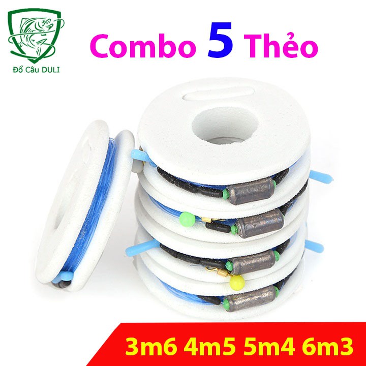 [Mã FAMAYMA giảm 10K đơn 50K] Dây trục câu đài buộc sẵn đầy đủ các kích thước, cước câu, DC-3