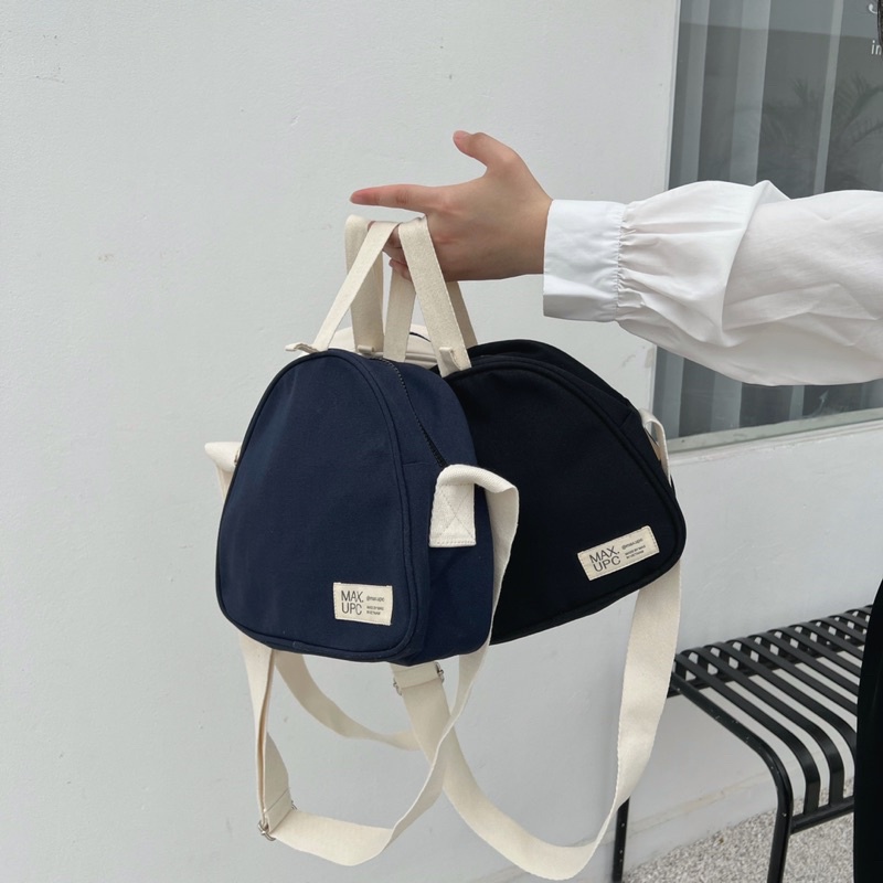 Túi Đeo Chéo Và Cầm Tay “O-nigiri Bag” Vải Canvas