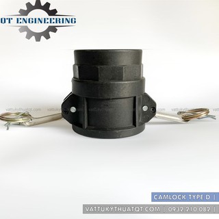 Khớp nối nhanh camlock bằng nhựa | kiểu d | dn15-dn100