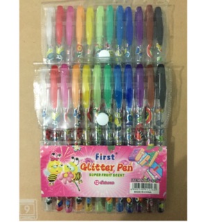 Vỉ bút nhũ kim tuyến 12 màu