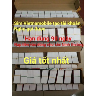 Sim số vietnamobile giá rẻ 0đ