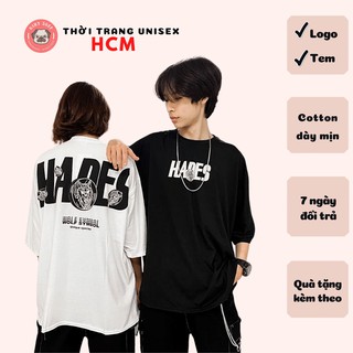 Áo thun Hades Wolf Symbol Tee form rộng oversize AL55
